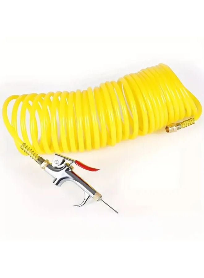 20PCS Air Compressor Kit With 25ft Hose Tire Gauge And Metal Tools For DIY Car Maintenance - Image 4